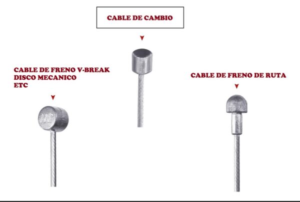 Cable Para Cambios De Bicicleta 1.2x 200 Mm - Image 3